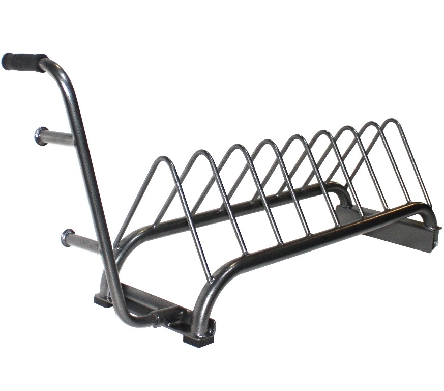 Horizontal Bumper Plate Dish Rack