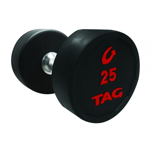 ROUND RUBBER DUMBBELLS SET