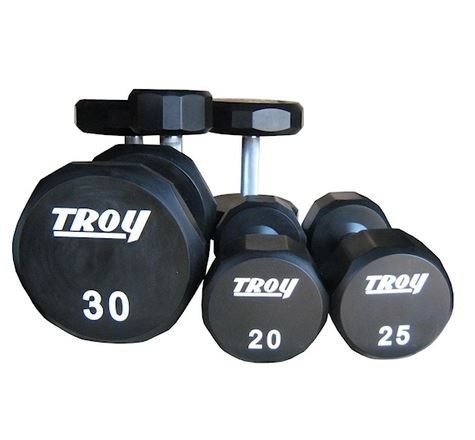 Troy Urethane 12-sided Dumbbells