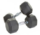 Solid Rubber Dumbbell