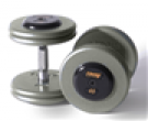 Pro Style Dumbbells – Gray Hammertone