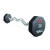 TAG 8-Sided Premium Ultrathane Fixed Barbell  w/ EZ Curl Handle
